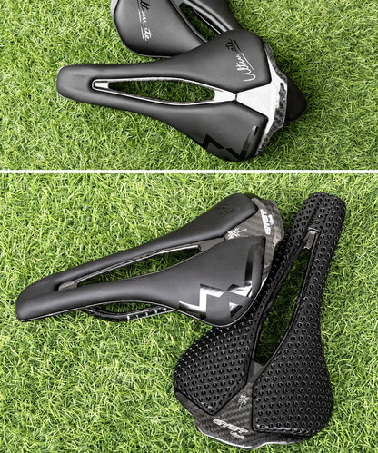 Sella bici RYET 3D Carbonio 120g 250x140mm MTB Gravel Road