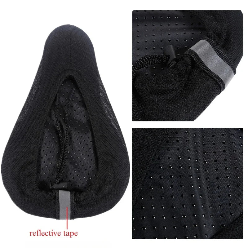 Coprisella bici MTB 3D Imbottito Traspirante Universale Antiscivolo Morbido
