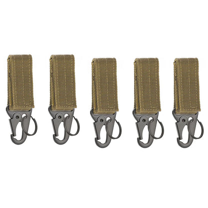 Moschettone Nylon Resistente Portachiavi per Zaino MOLLE Camping Escursionismo