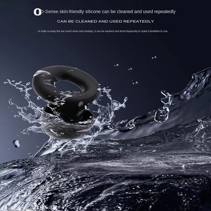 BEECHIP Tappi Orecchie Antirumore Dormire Nuoto Silicone Riutilizzabili