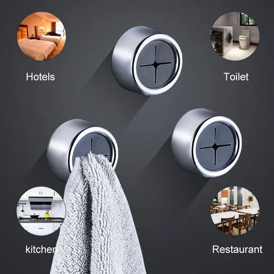 3 pz Ganci adesivi porta strofinacci portasciugamani cucina senza forare
