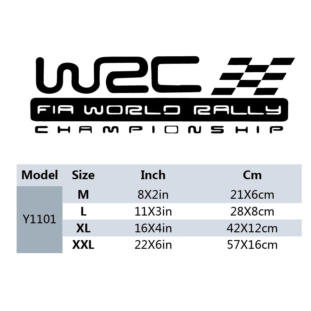 Adesivi Auto WRC USSR in Vinile - Kit Sticker Rally Tuning Decorazione