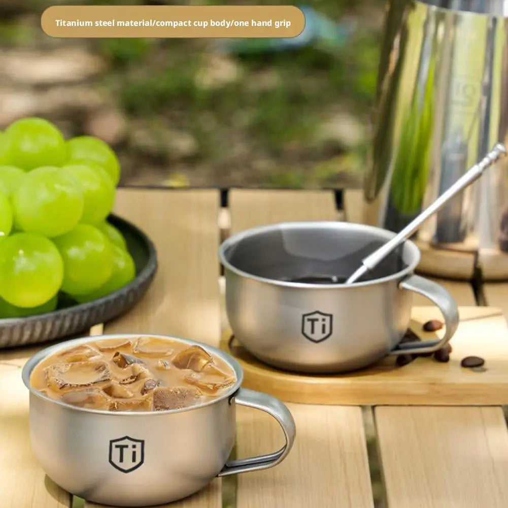 Mini tazza da campeggio portatile per caffè tè acqua 80/220 ml
