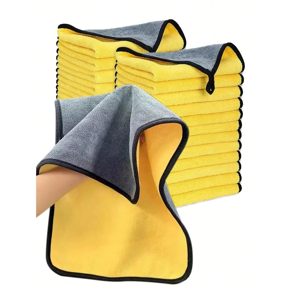 Panni microfibra auto 30x60 cm pz 1/2/3/6/10 - asciugatura rapida no pelucchi