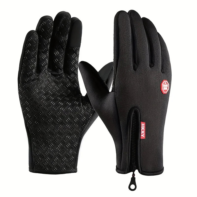 Guanti Invernali Uomo/Donna Touchscreen Termici Antiscivolo Ciclismo Auto