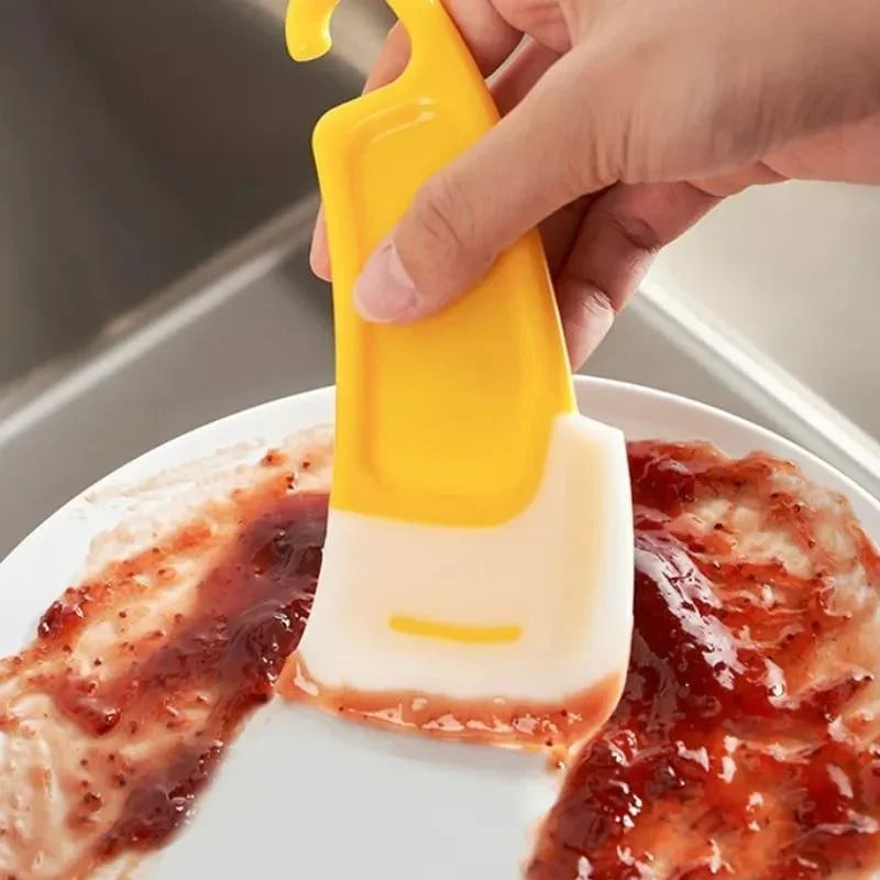 Raschietto Morbido Silicone Pulizia Cucina Anti-Graffio per Pentole e Padelle