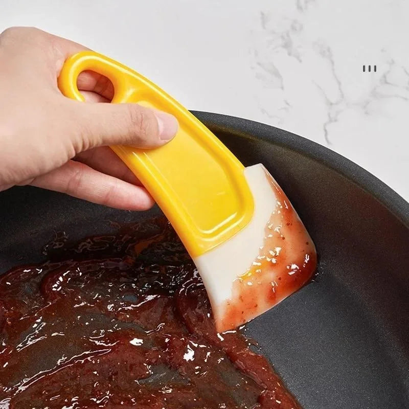 Raschietto Morbido Silicone Pulizia Cucina Anti-Graffio per Pentole e Padelle