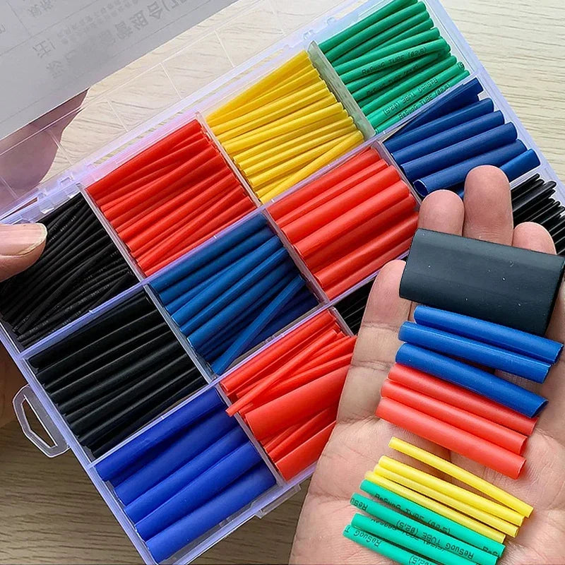 Tubo Termorestringente 5m Kit Isolante Cavi Elettrici Termoretraibile
