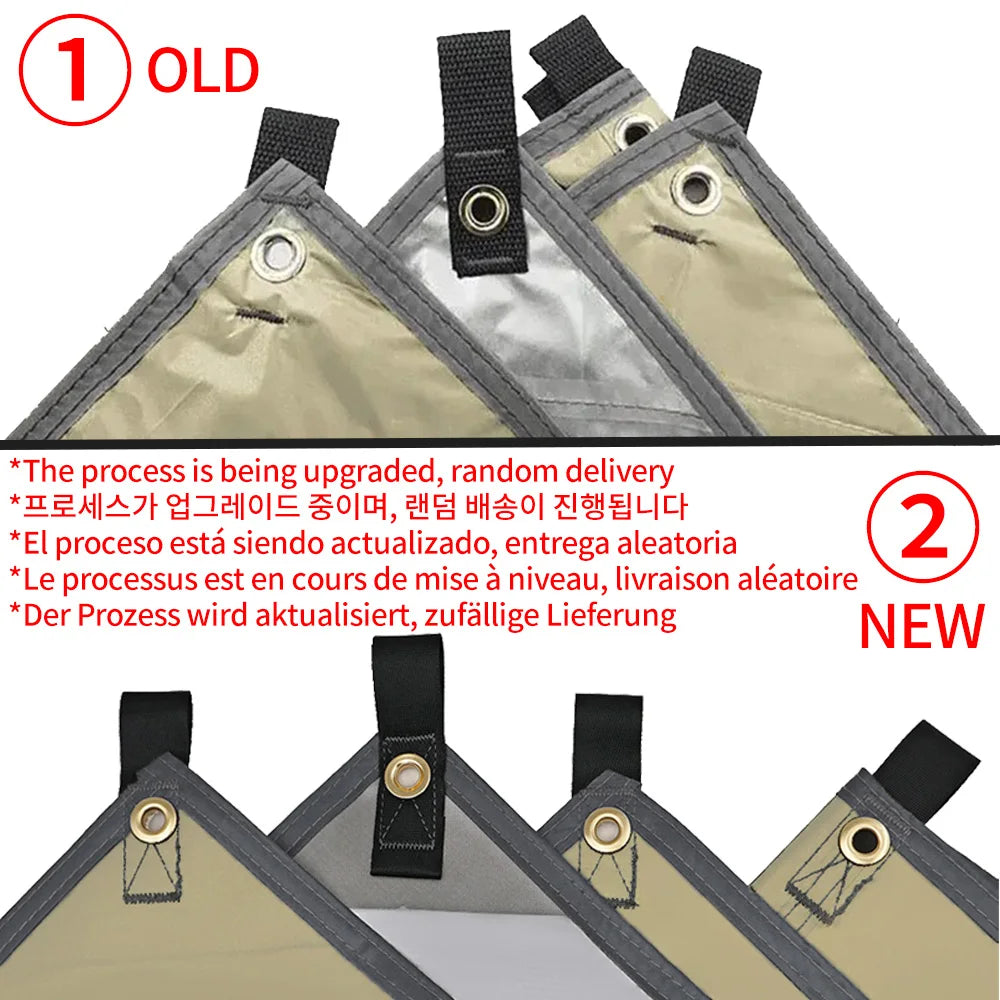 Telo Tarp Impermeabile Ultralight Tendalino Campeggio Trekking Spiaggia