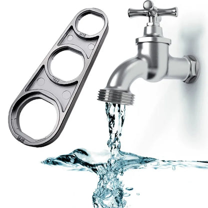 Chiave Universale Aeratore Rubinetto 6-in-1 Estrattore Zincato