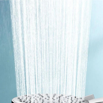 Soffione Doccia Portatile 12 cm 3 Funzioni Risparmio Acqua Doccetta