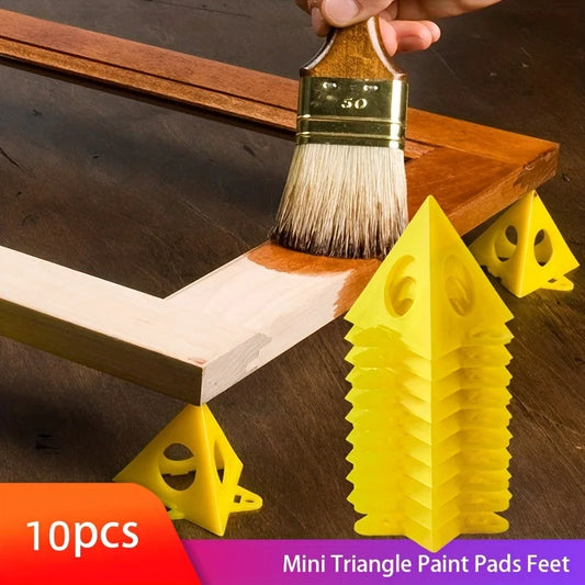 10pz Supporti Piramide per Pittura | Mini Coni per Tela, Quadri, Cornici