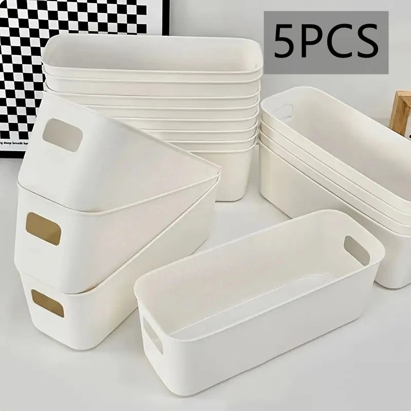 Set 10 Scatole Organizer Portaoggetti Contenitori Multifunzione per Biancheria