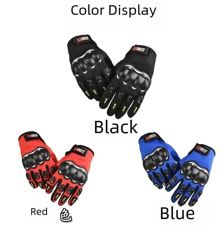 Guanti moto uomo integrali touchscreen offroad enduro protezione anticaduta