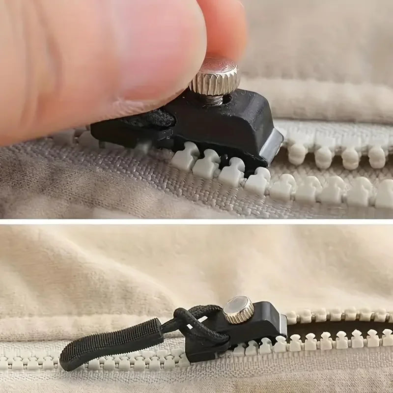 Kit Riparazione Cerniere 5pz - Tiralampo Senza Attrezzi per Borse Giacche Scarpe