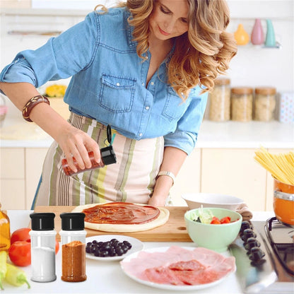 Set Barattoli Spezie Sale e Pepe con Organizer da Cucina