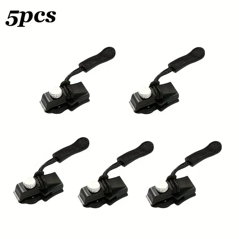Kit Riparazione Cerniere 5pz - Tiralampo Senza Attrezzi per Borse Giacche Scarpe