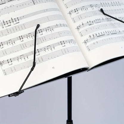 Leggio 2-in-1 Pieghevole Regolabile Portatile per Spartiti e Libri da Tavolo