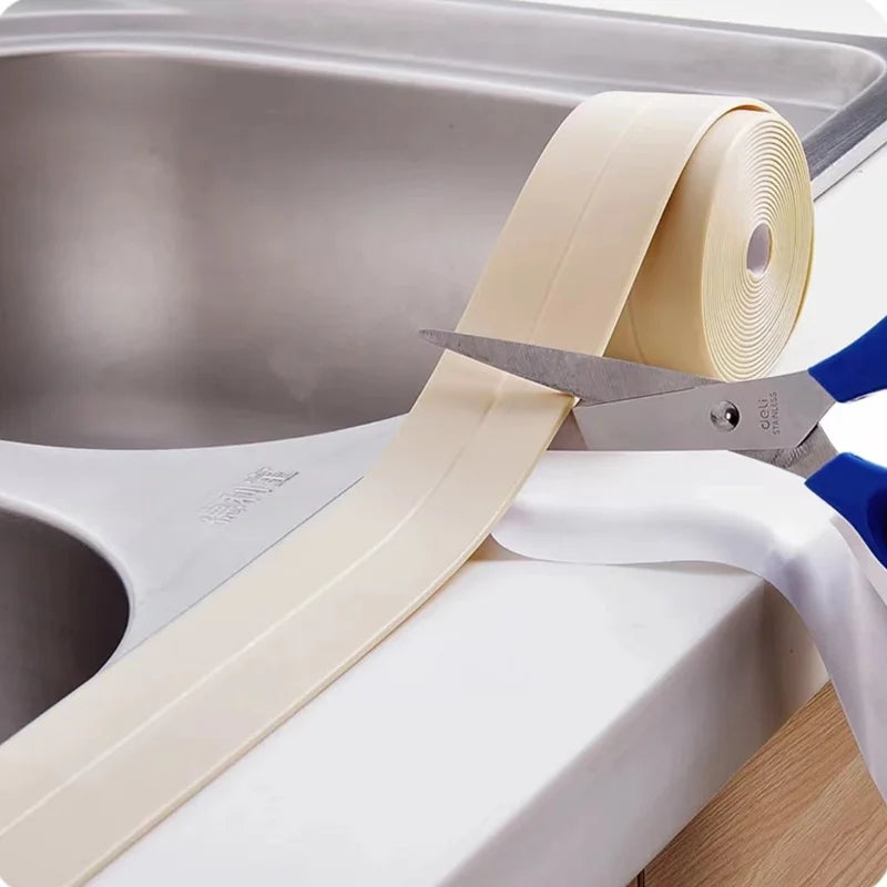 Nastro sigillante autoadesivo PVC impermeabile - cucina bagno doccia lavello