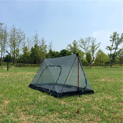 Tenda zanzariera ultraleggera pieghevole portatile per camping anti-insetti