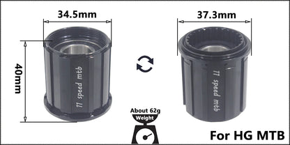 Corpetto ruota libera DT Swiss 240/350 MTB/Strada compatibile 8-12v Shimano HG