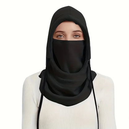 Passamontagna Balaclava Unisex Invernale Antivento con Coulisse - Moto Sci