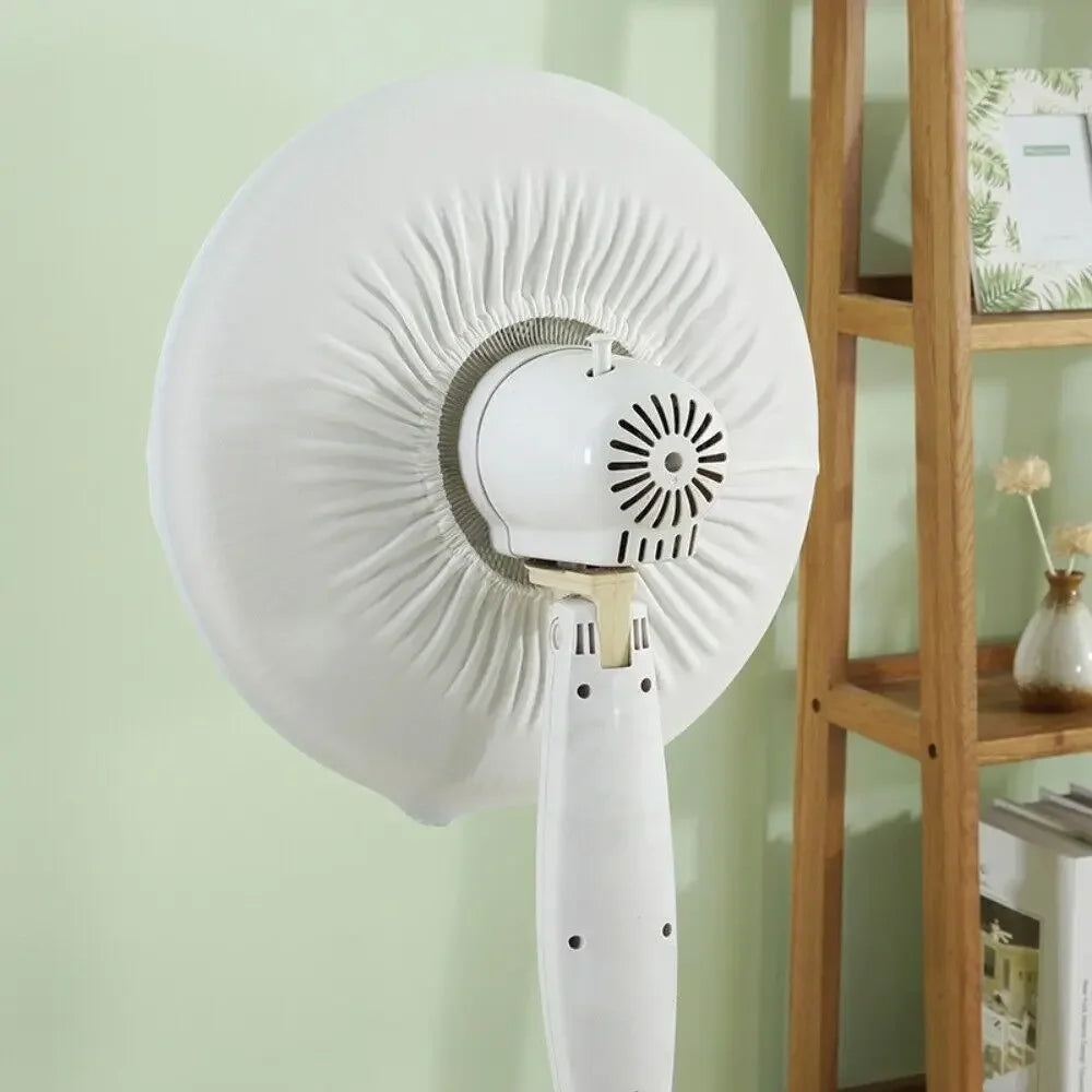 Copri ventilatore tondo impermeabile antipolvere 1 pz elastico universale