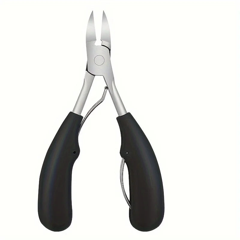 Tagliaunghie professionale acciaio inox concavo per unghie spesse e incarnite