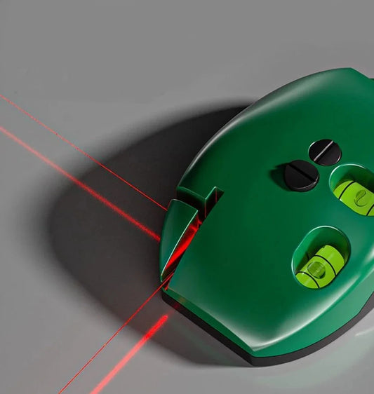 Livello Laser 90° Autolivellante Portatile Infrarossi Alta Precisione Batteria