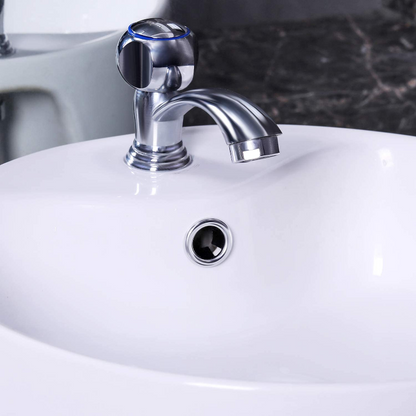 4 Pezzi Tappo Troppopieno Lavandino Universale Plastica Tondo Bagno Cucina