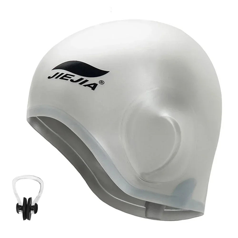 Cuffia Nuoto Silicone Protezione Orecchie Taglia Unica Unisex