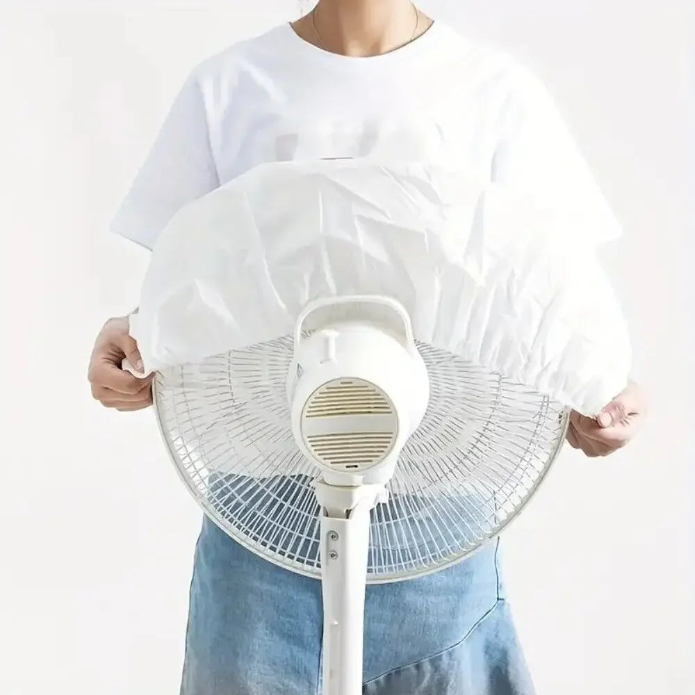 Copri ventilatore tondo impermeabile antipolvere 1 pz elastico universale