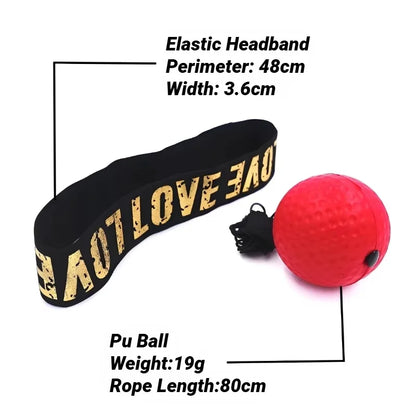 Palla Reflex da Testa in PU - Speedball Allenamento Riflessi Boxe MMA Muay Thai