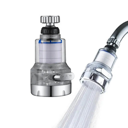 Filtro per Rubinetto Universale 360° Girevole - Purificatore Acqua Cucina/Bagno