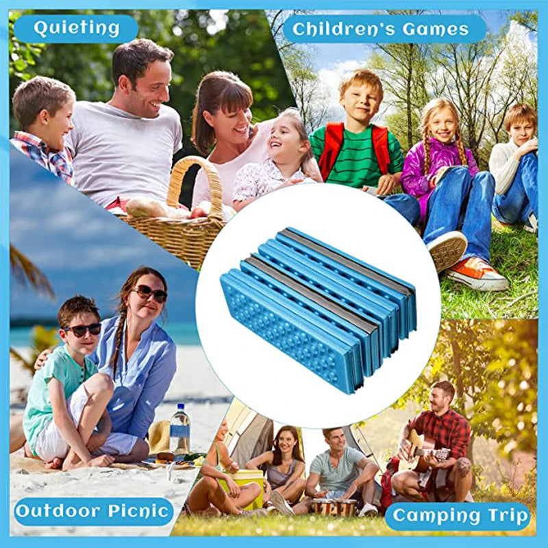 Materassino sedile schiuma impermeabile per camping trekking picnic antiscivolo