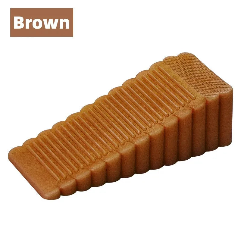 Fermaporta cuneo in silicone antiscivolo blocca porta casa ufficio