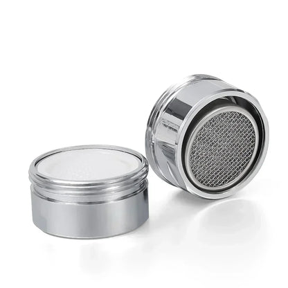 Aeratore filettato 24mm per rubinetto bagno/cucina ottone, filtro sostituibile