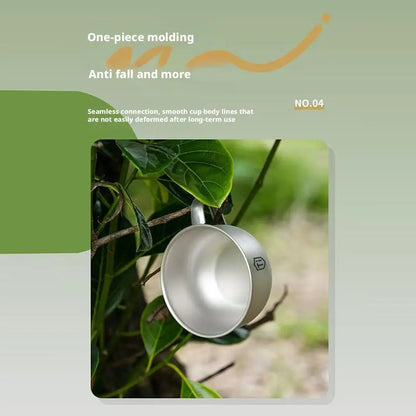 Mini tazza da campeggio portatile per caffè tè acqua 80/220 ml