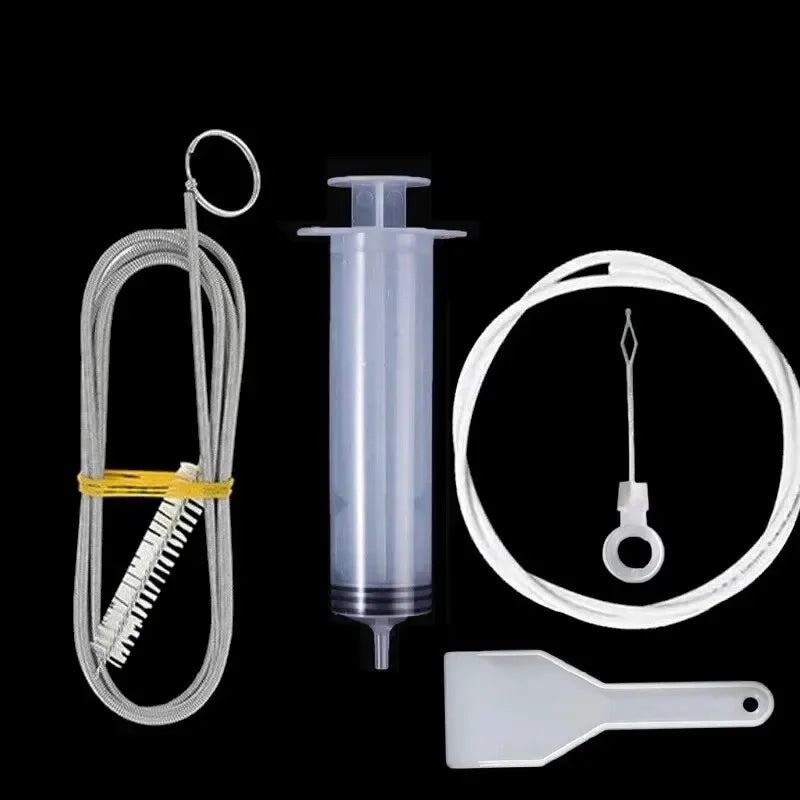 Kit 5-6 pz Scovolini/Spazzole Pulizia Scarico Frigorifero Tubo