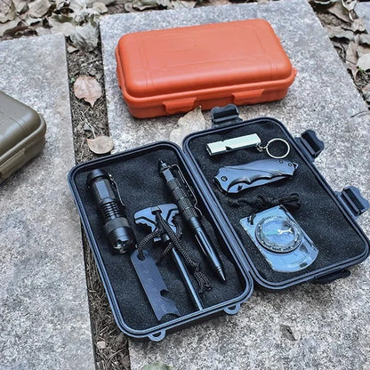 Scatola Stagna Impermeabile Contenitore Sopravvivenza Camping da Esterno S/L/XXL