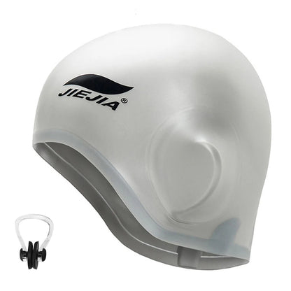 Cuffia Nuoto Silicone Protezione Orecchie Taglia Unica Unisex