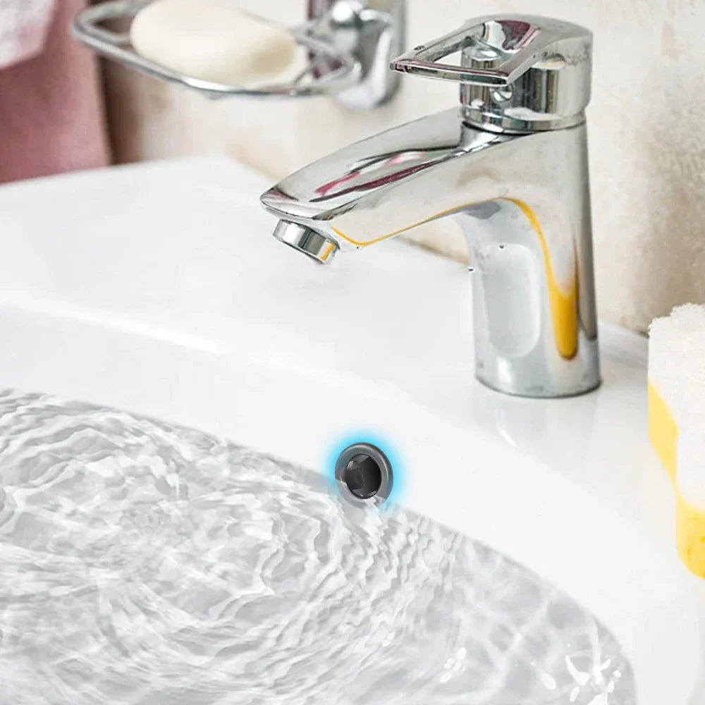 Tappo Scarico Lavabo Universale in Plastica - Set 4 Pezzi, Accessori Bagno