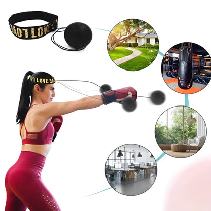 Palla Reflex da Testa in PU - Speedball Allenamento Riflessi Boxe MMA Muay Thai