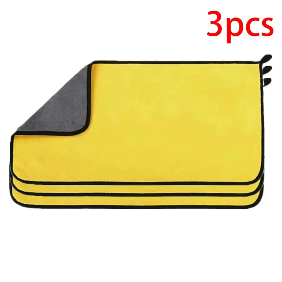 Panni microfibra auto 30x60 cm pz 1/2/3/6/10 - asciugatura rapida no pelucchi