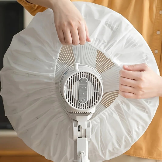 Copri ventilatore tondo impermeabile antipolvere 1 pz elastico universale