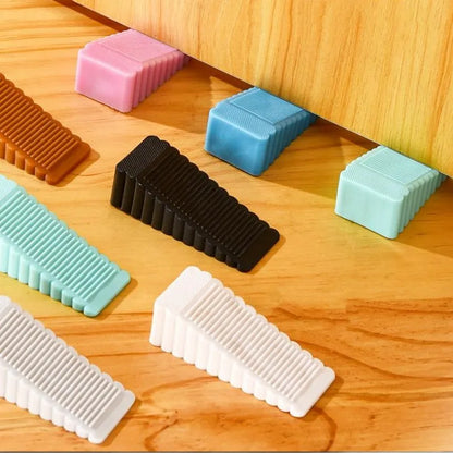 Fermaporta cuneo in silicone antiscivolo blocca porta casa ufficio