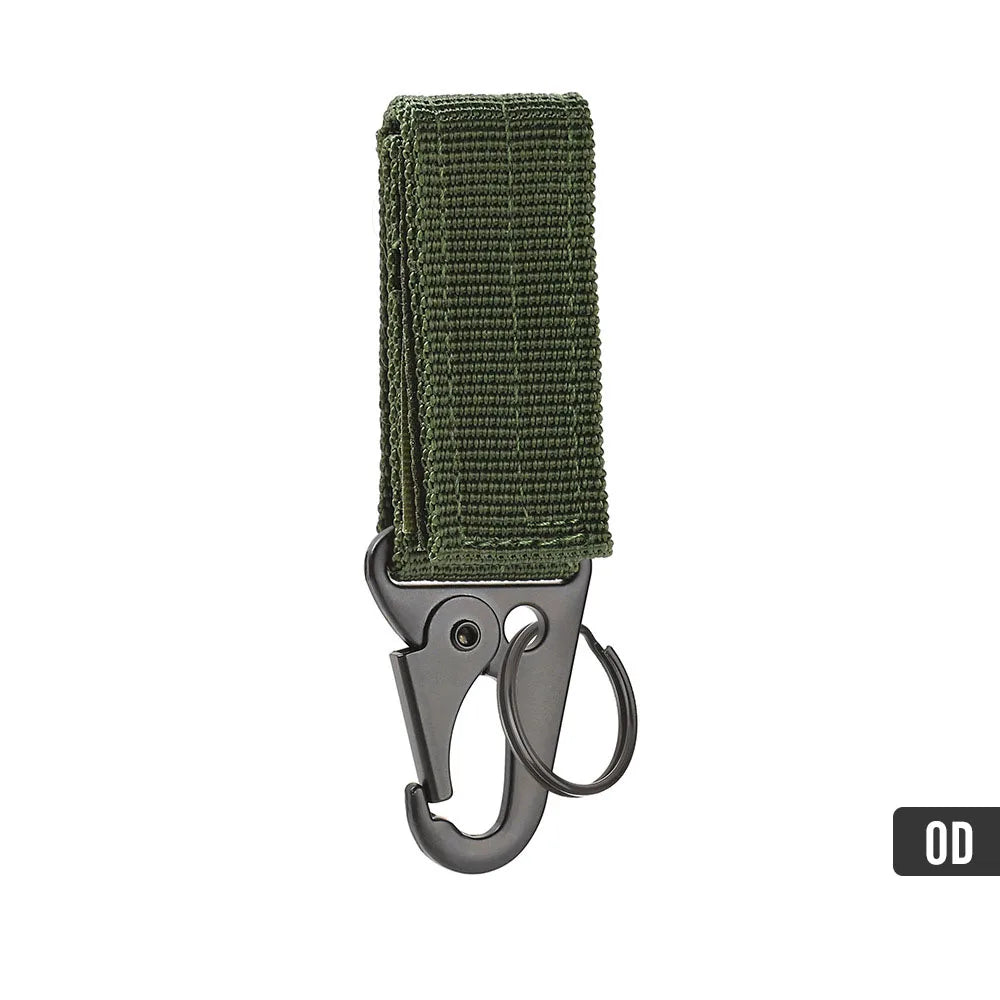 Moschettone Nylon Resistente Portachiavi per Zaino MOLLE Camping Escursionismo