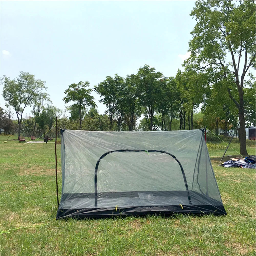 Tenda zanzariera ultraleggera pieghevole portatile per camping anti-insetti