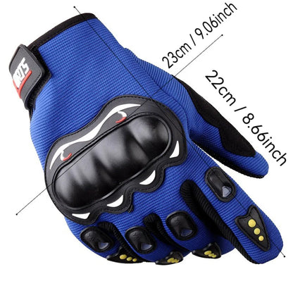 Guanti moto uomo integrali touchscreen offroad enduro protezione anticaduta