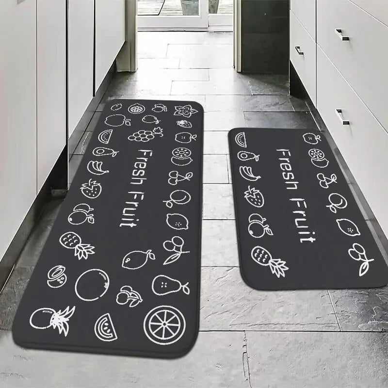 Tappetino Antiscivolo Assorbente per Bagno e Cucina Lavabile 1 Pz
